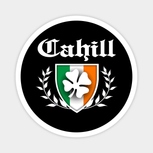 Cahill Shamrock Crest Magnet